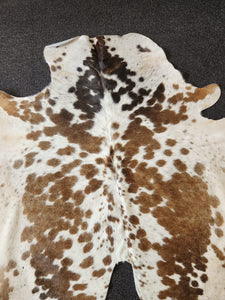 Brown n White Cow Hide Rug 1201