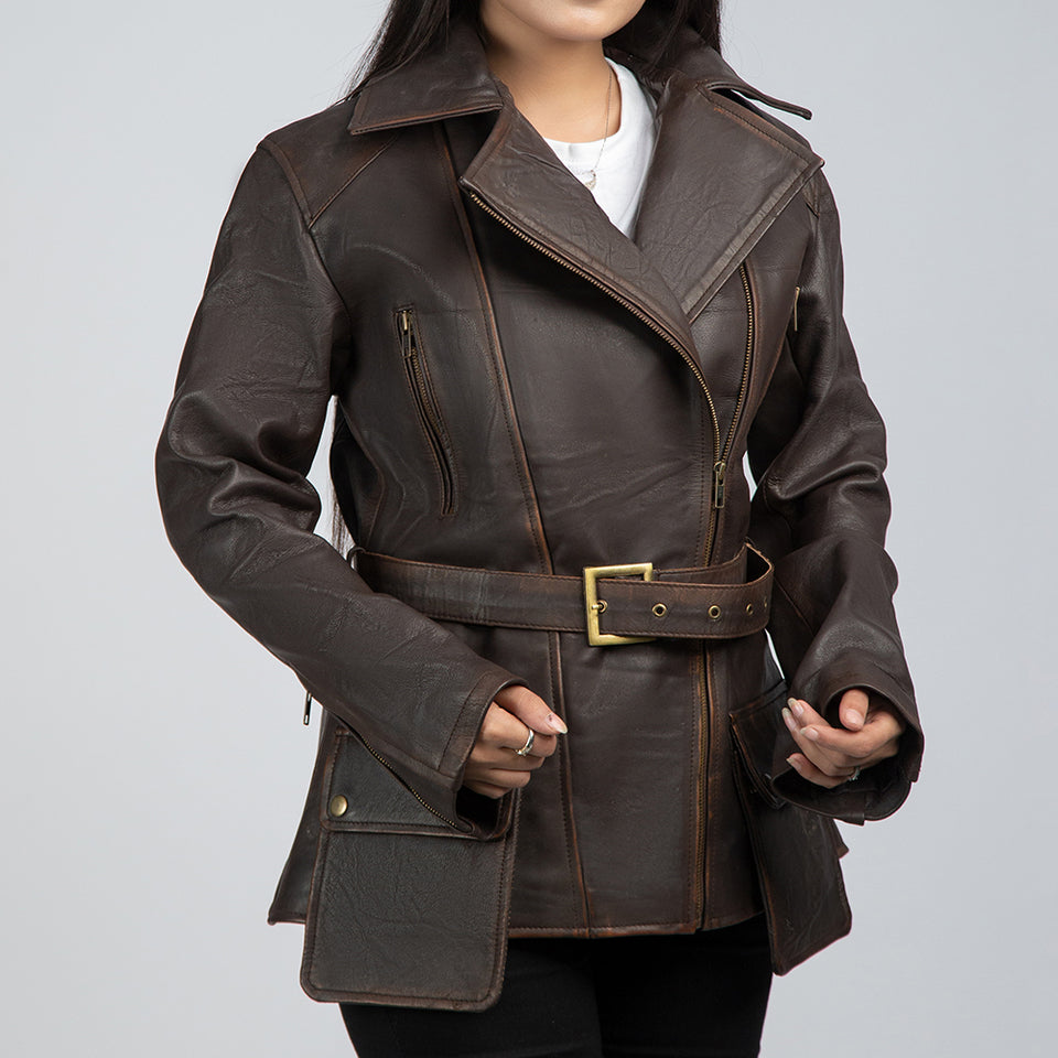Zosack Women's Trench Coat Side